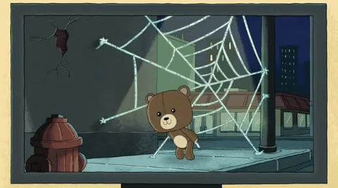 spider teddy bear
